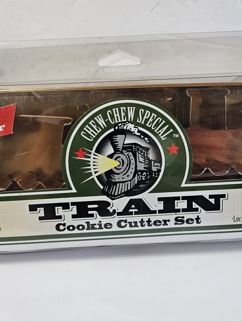 Global Decor Copper Plated Train Cookie Cutters 3pc Chew Chew Special From 2003